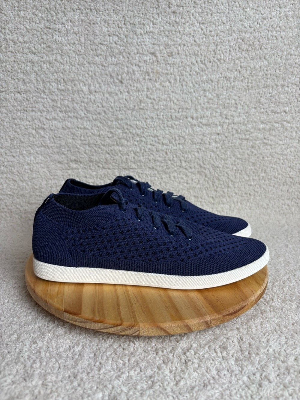 Vaneli Shoes Womens 8.5M Isador Lace Up Mesh Walking‎ sneakers in Blue